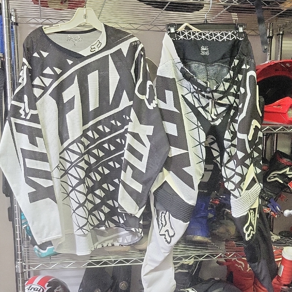 Fox Monochrome Motocross Gear